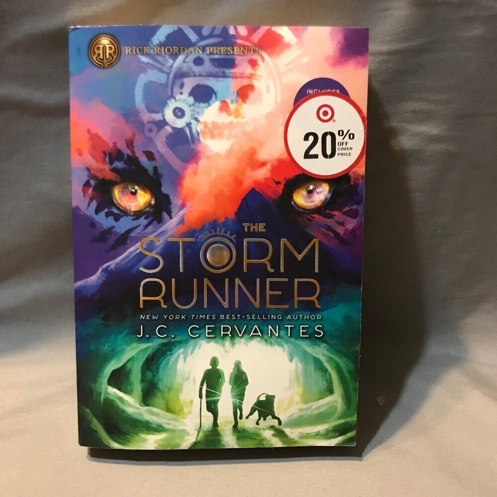 The Storm Runner Novel By J.C. Cervantes Paperback Book